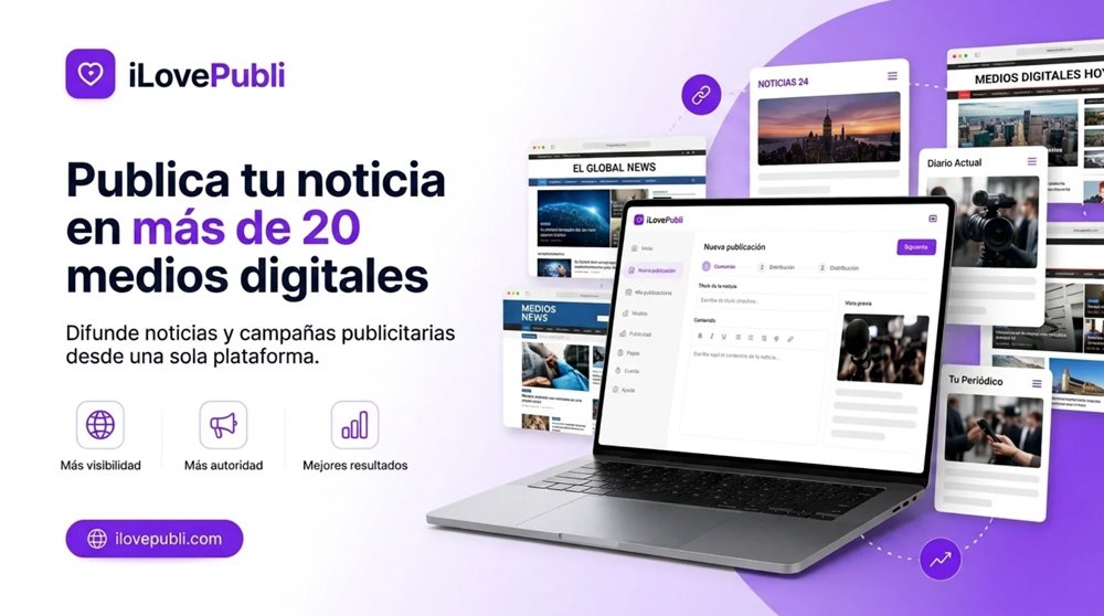 Anuncio publicitario iLovePubli — Difusión y visibilidad comercial